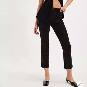 SALE--Free People Black Velvet Pants